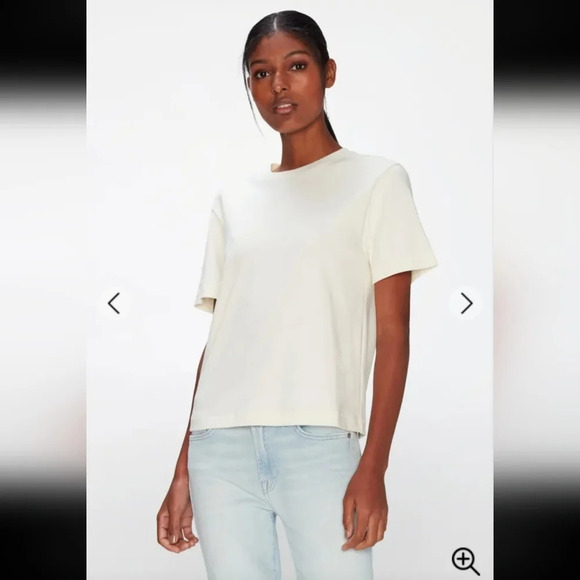 7 for All Mankind T-Shirt Size L - Picture 1 of 6